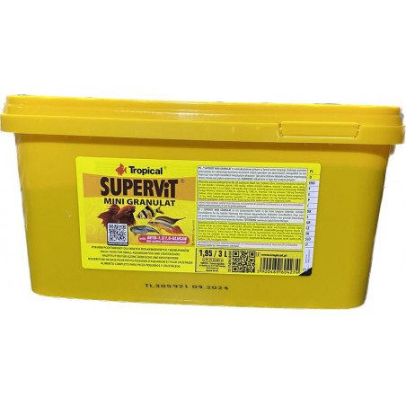 TROPİCAL SÜPERVİT MİNİ GRANULAT 50-100-250 GR