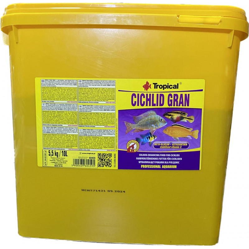 TROPİCAL CICHLID  GRAN  50-100-250-500-1000 GR