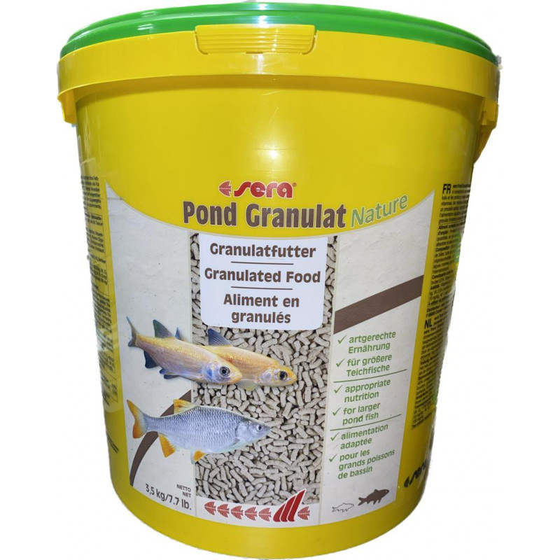 SERA POND GRANULAT  NATURE 50-100-250 GR