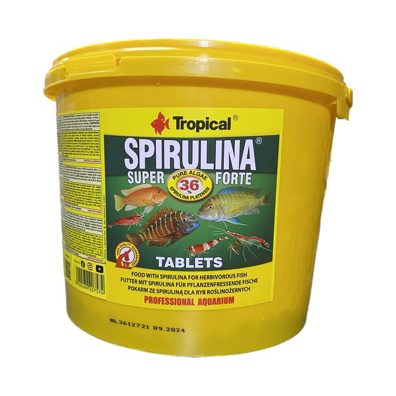 TROPİCAL SUPER SPIRULİNA FORTE TABLETS  50-100-250-500 ADET