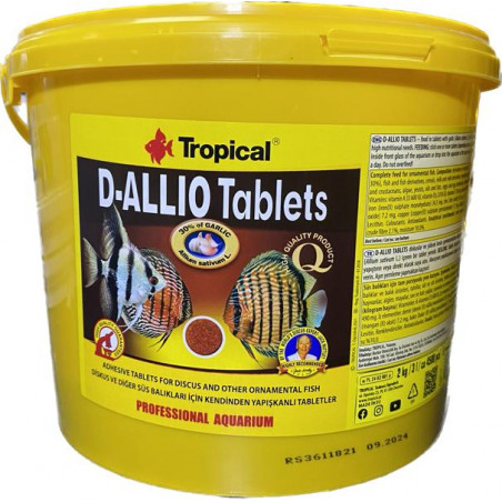 TROPİCAL D-ALLIO  TABLETS  50-100-250-500 ADET