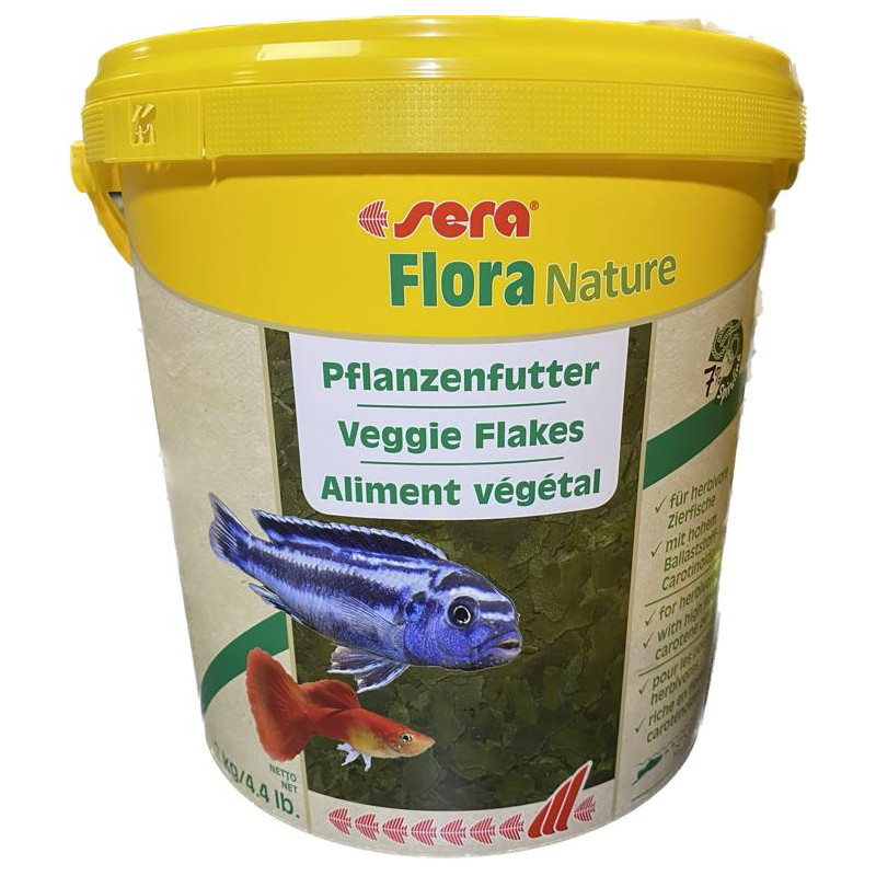 SERA FLORA  NATURE PUL  50-100-250 GR