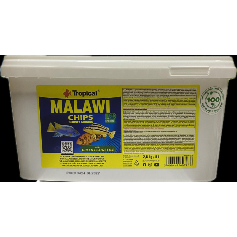 TROPICAL- MALAWI CHIPS 50-100-250 GR