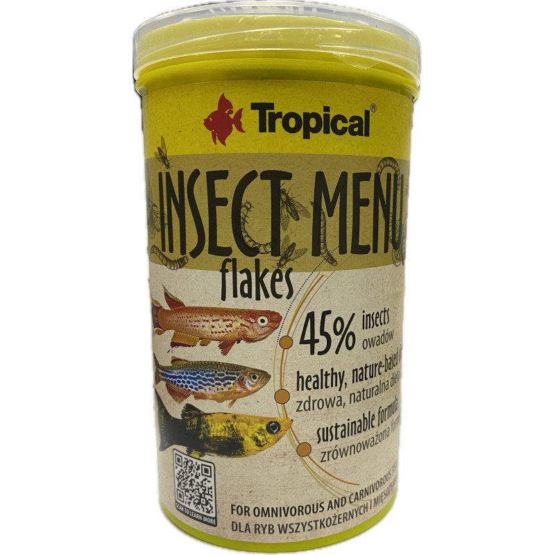 TROPİCAL INSECT MENU FLAKES 1000 ML-200 GR