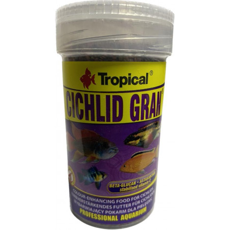 TROPICAL- CICHLID GRAN.100ML/55GR