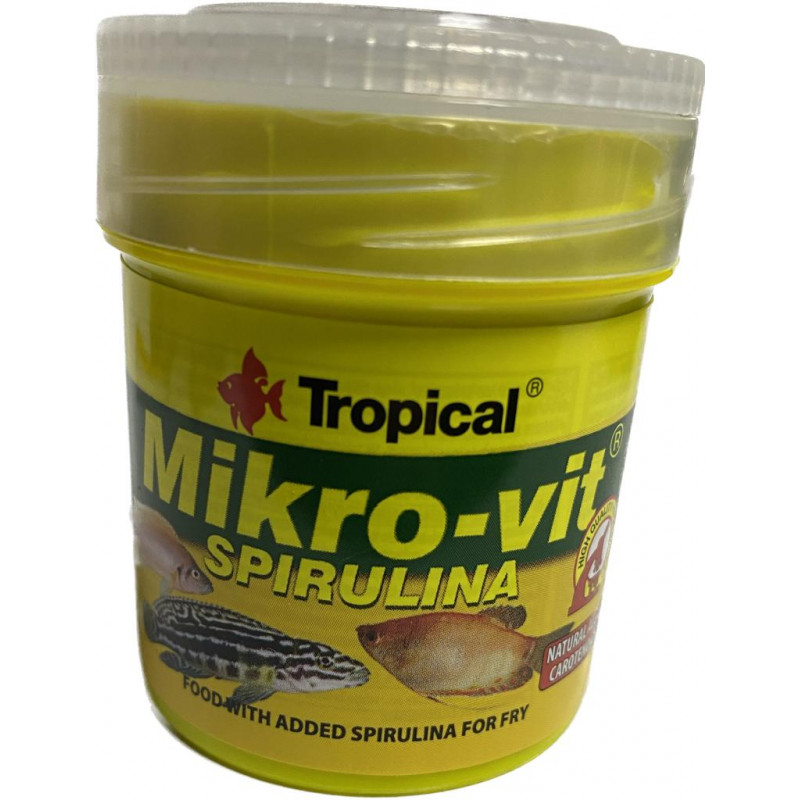 TROPICAL- MIKROVIT SPIRULINA 50ML/32GR