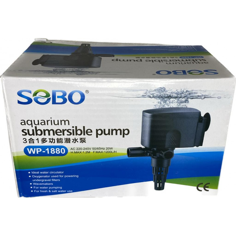 SOBO WP-1880 KAFA MOTORU 1200 LT/SAAT