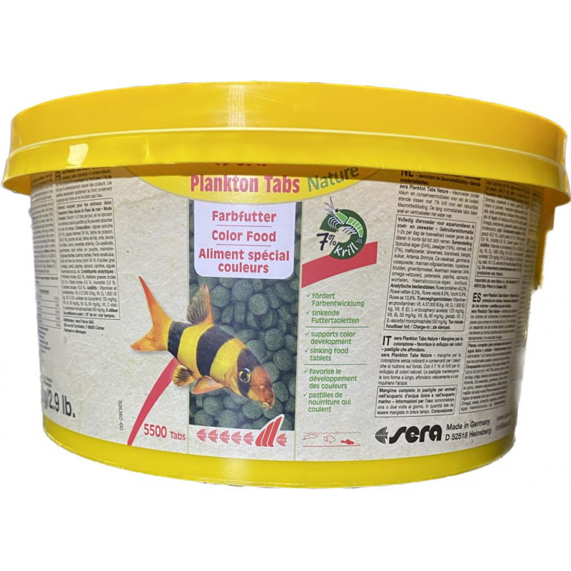 SERA PLANKTON NATURE TABLET KOVA 1300 GR